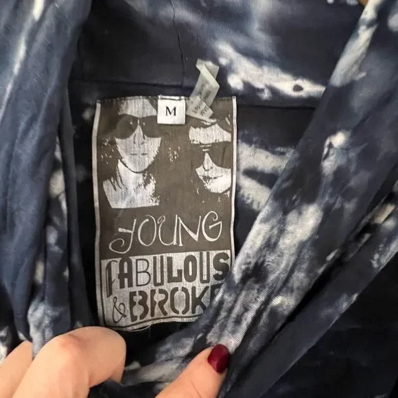 Young Fabulous & Broke Tie Dye Sleeveless Bodycon Dress - Picture 2 of 7